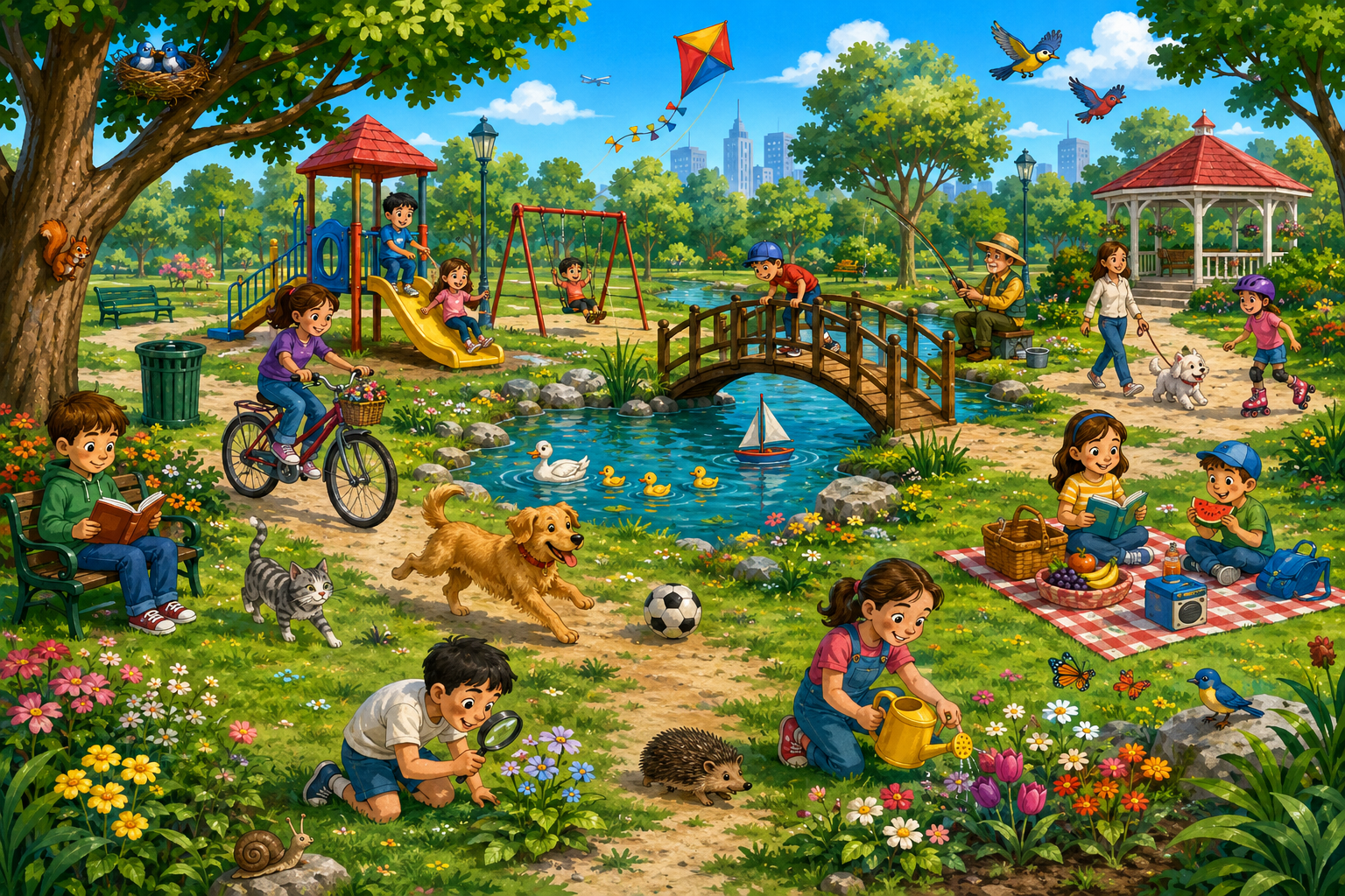 Park scene